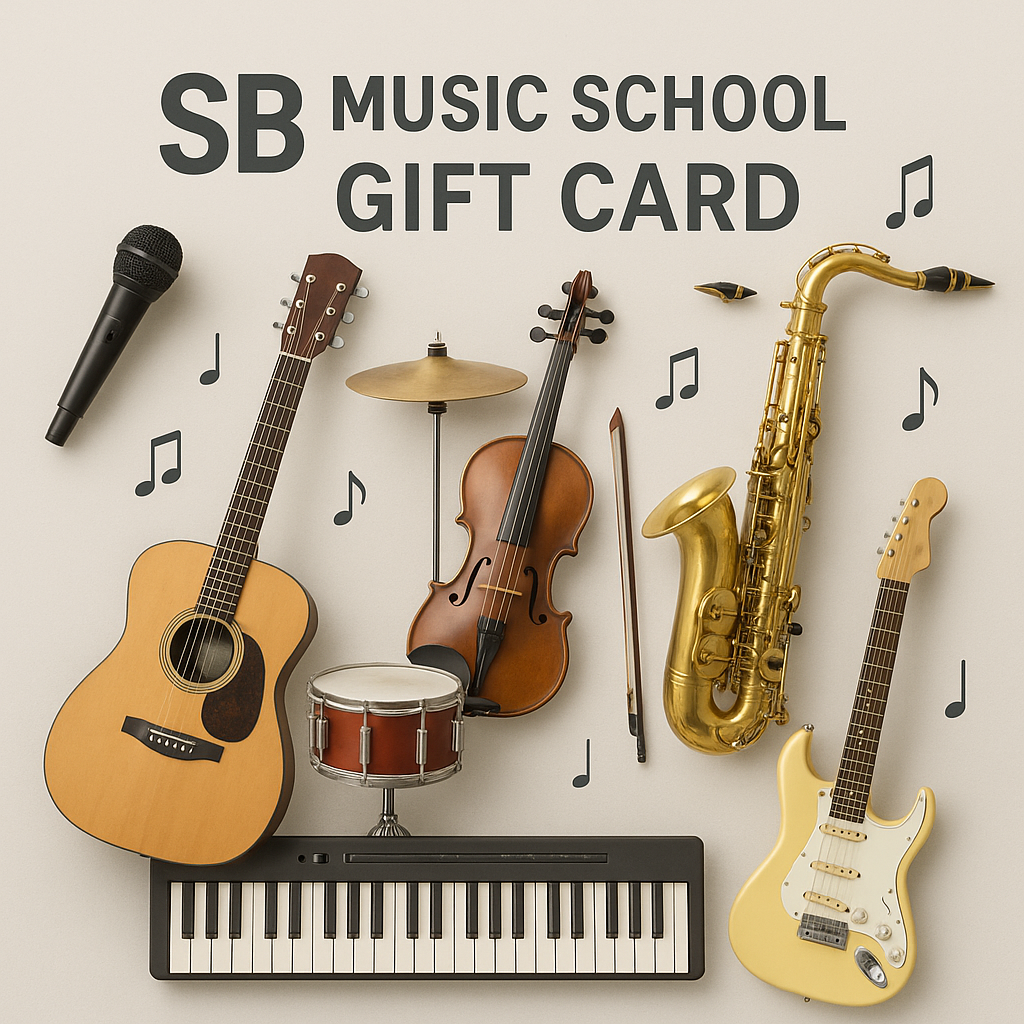 SB MUSIC SCHOOL POKLON KARTICA