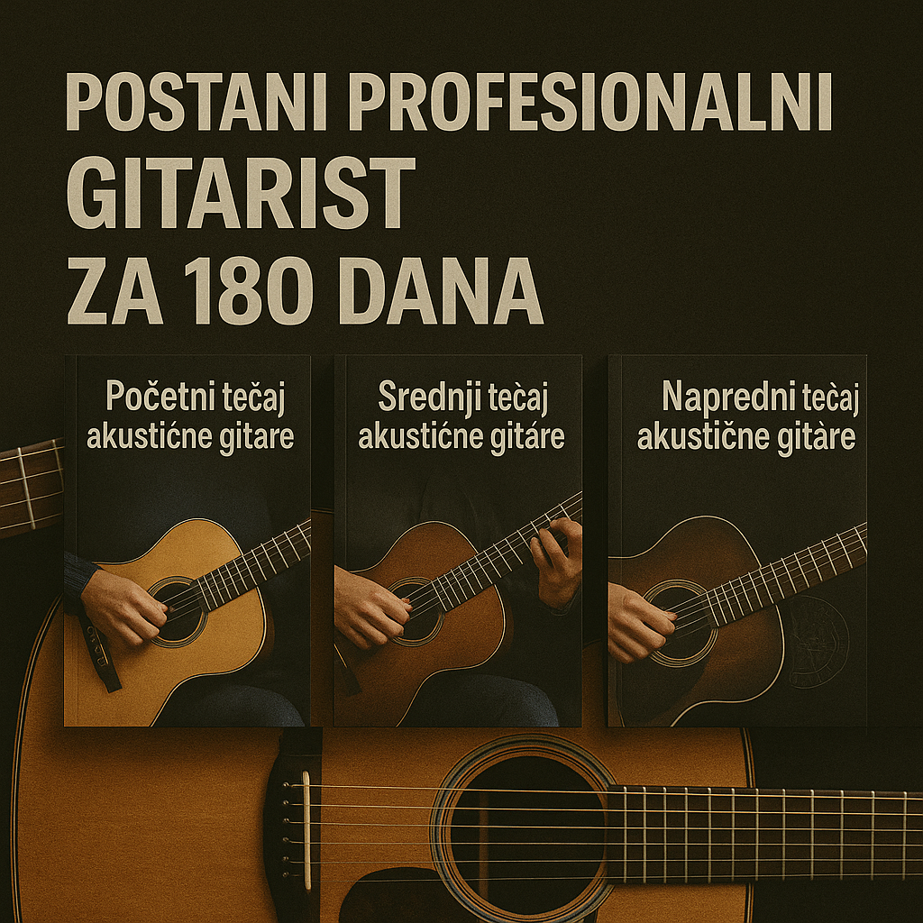 Postani profesionalni Gitarist u 180 dana
