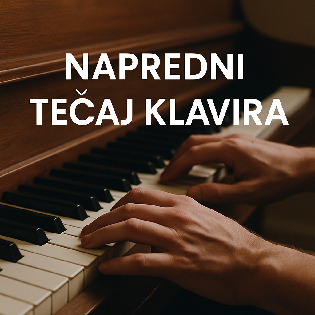 Napredni tečaj klavira