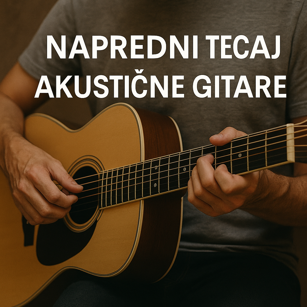 Napredni tečaj akustične gitare