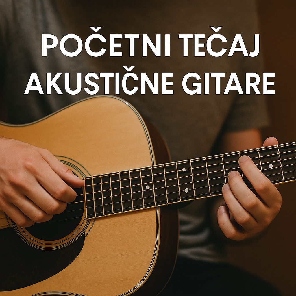 Početni tečaj akustične gitare