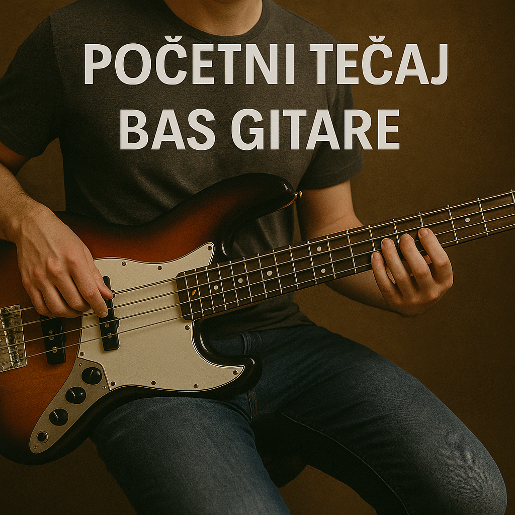 Početni tečaj bas gitare