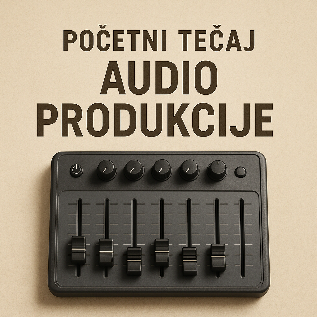 Početni tečaj audio produkcije