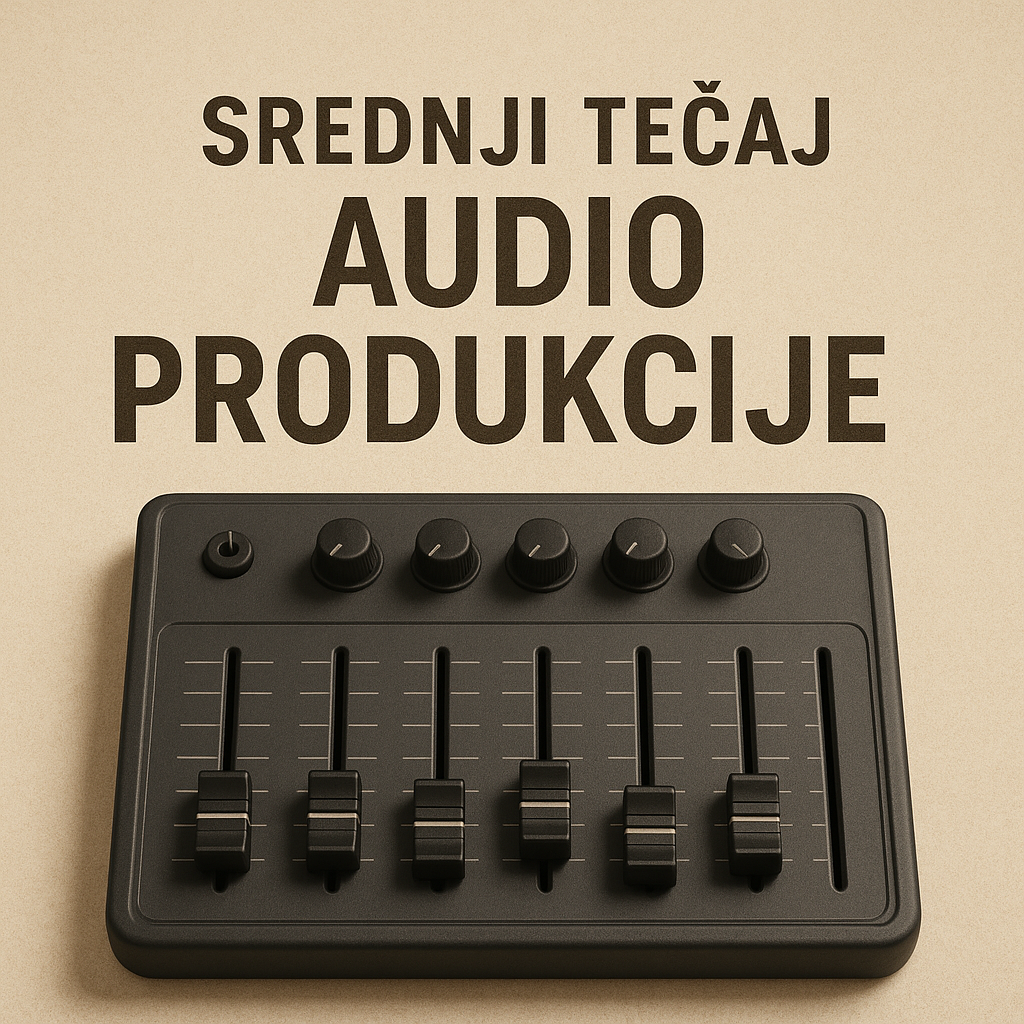 Srednji tečaj audio produkcije