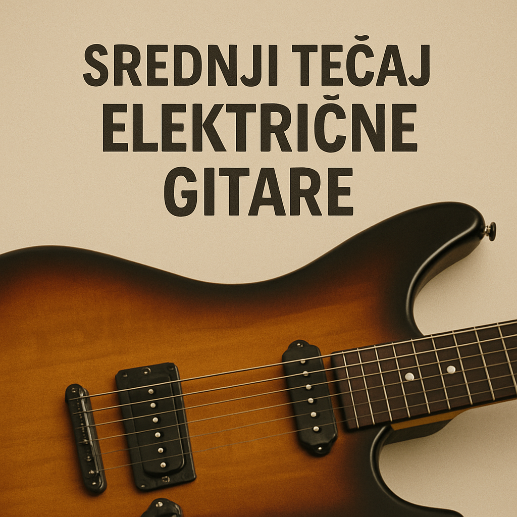 Srednji tečaj električne gitare