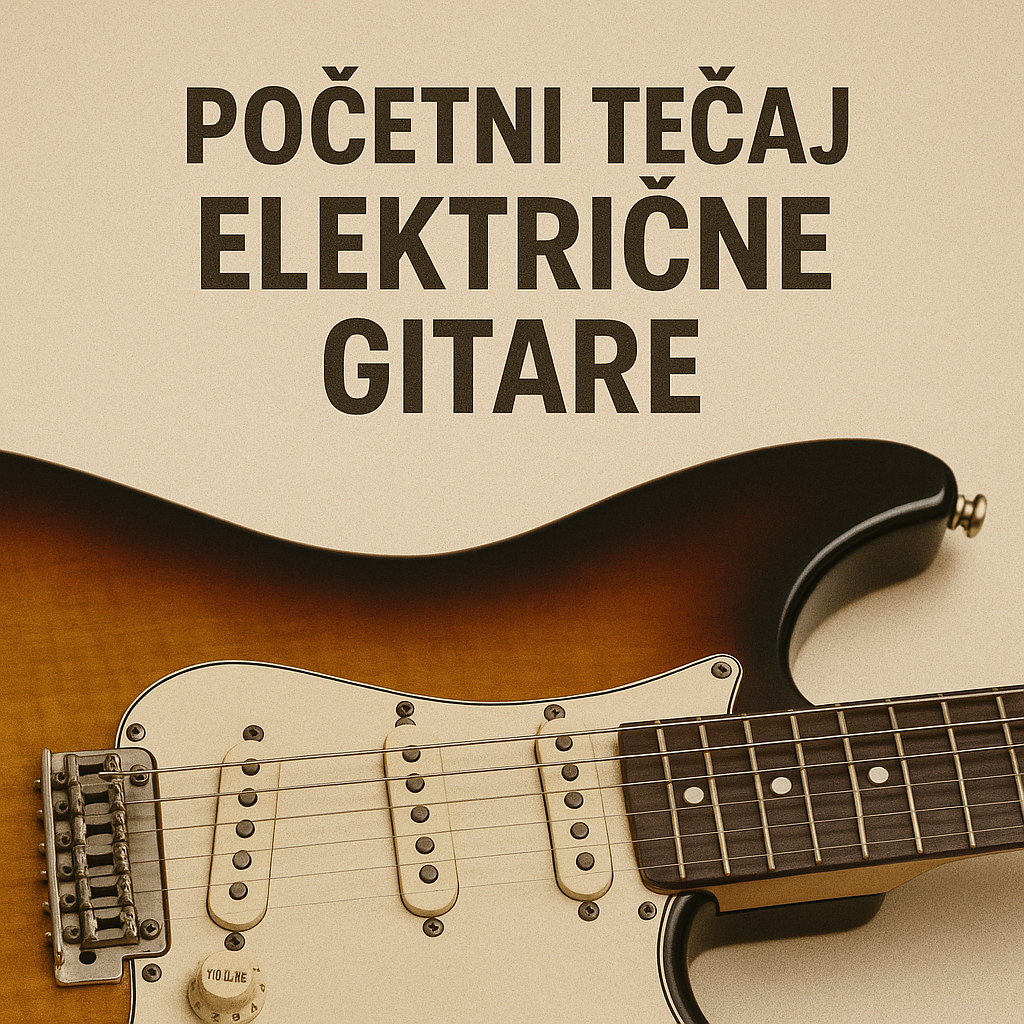 Početni tečaj električne gitare