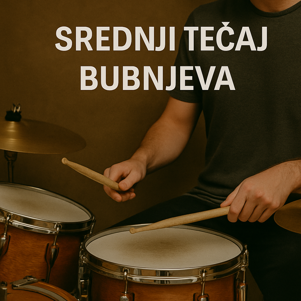 Srednji tečaj bubnjeva