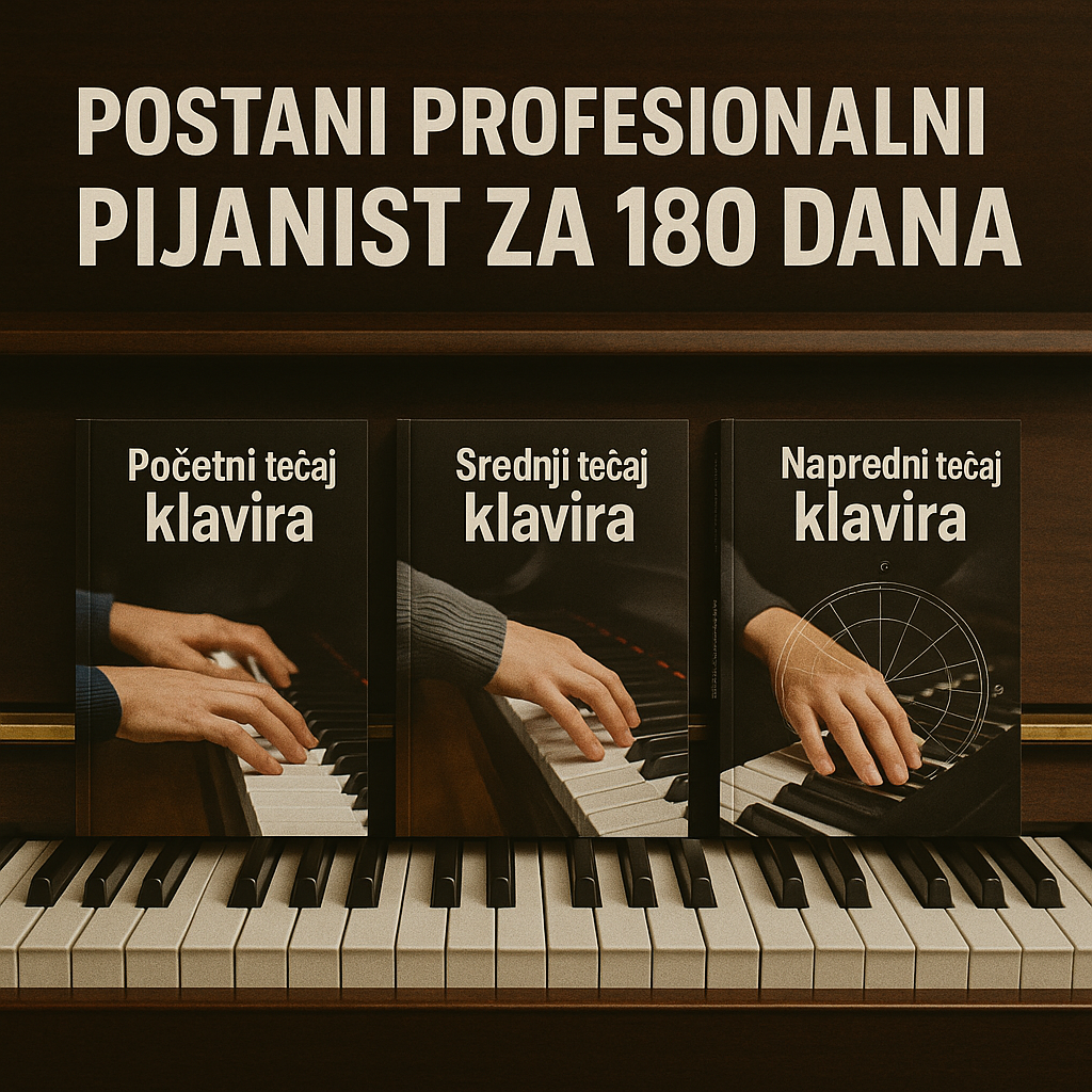Postani vrhunski pijanist za 180 dana