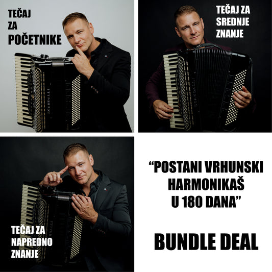Postani vrhunski harmonikaš u 180 dana
